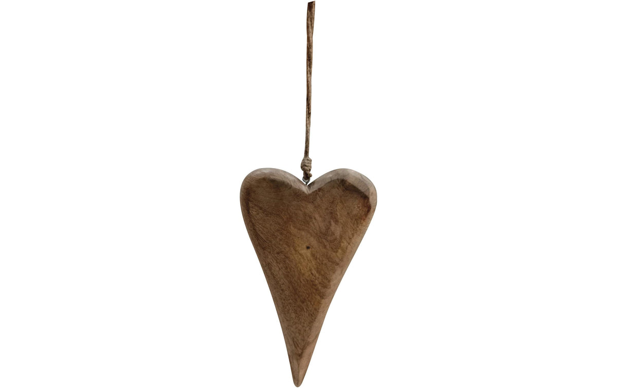 Chalet Dekoaufhänger Herz 25 cm