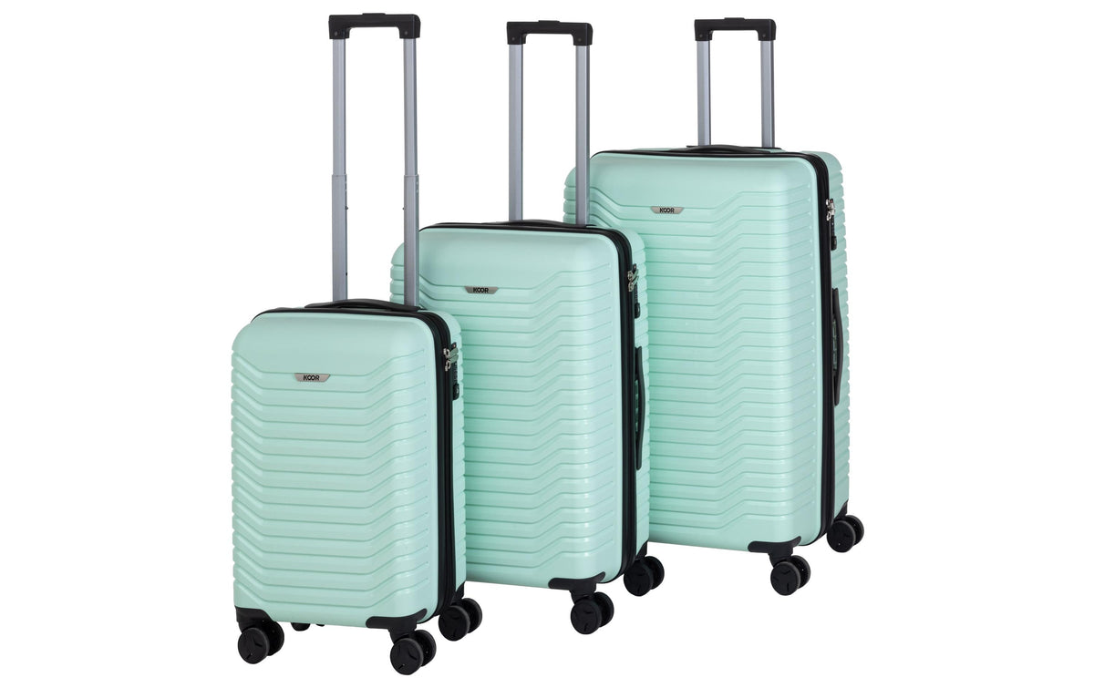 KOOR, Reisekofferset Manila 3-teilig, Mint