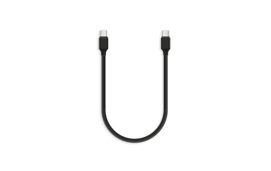 OXON USB-Gooseneck-Kabel schwarz 0.3m