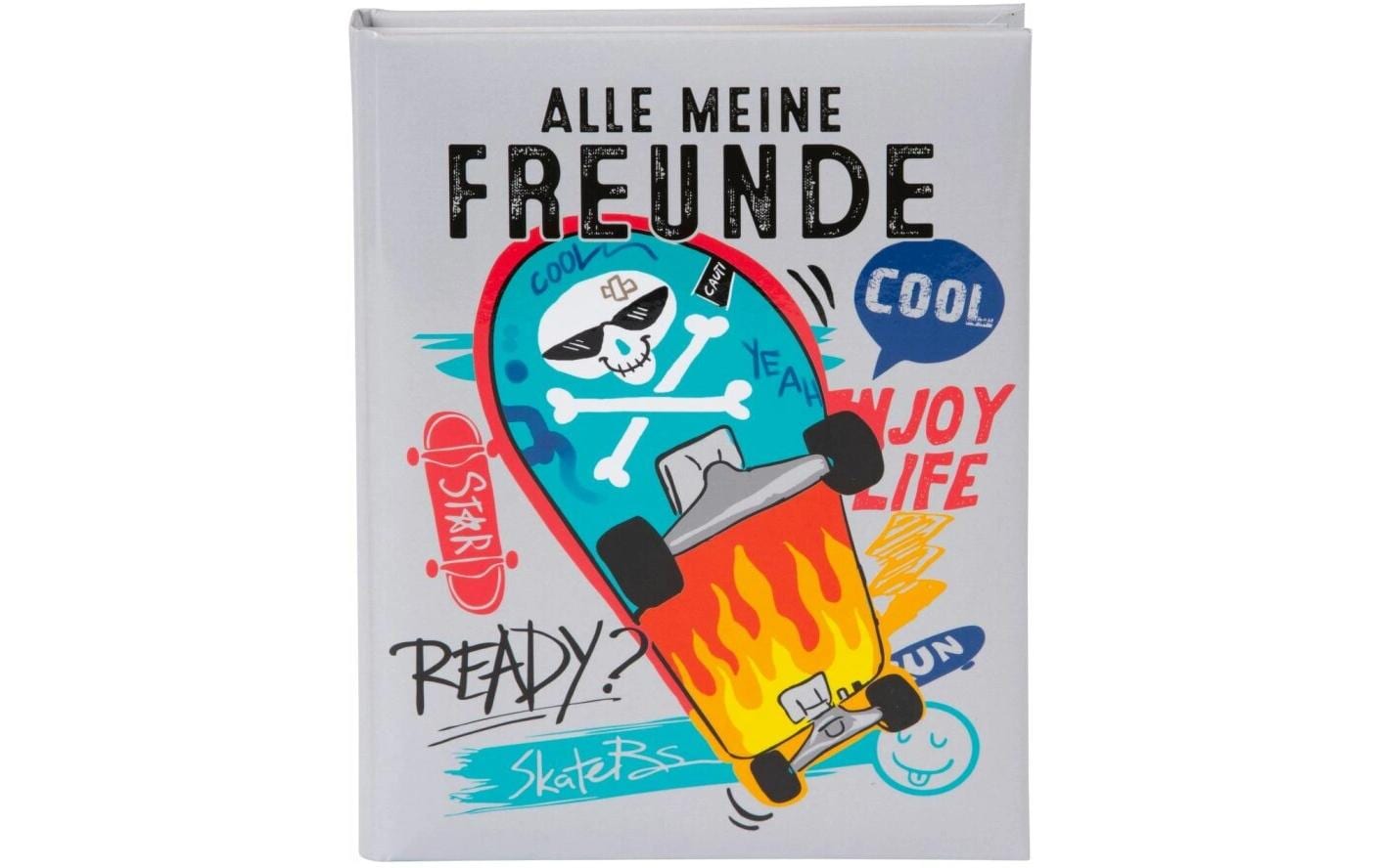 Goldbuch, Freundebuch Skater A5, 88 Seiten