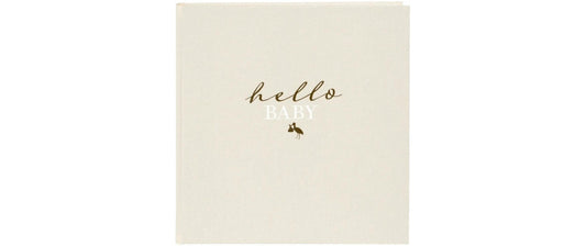 Goldbuch Babyalbum hello baby beige