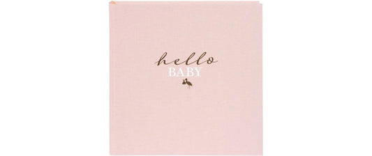 Goldbuch Babyalbum hello baby rosé