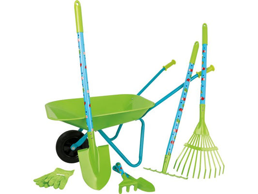 small foot | Grosses Gartenset mit Schubkarre