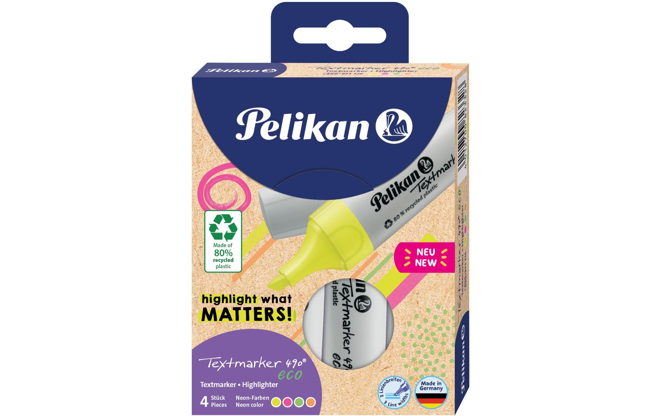 Pelikan Textmarker 490 eco Set