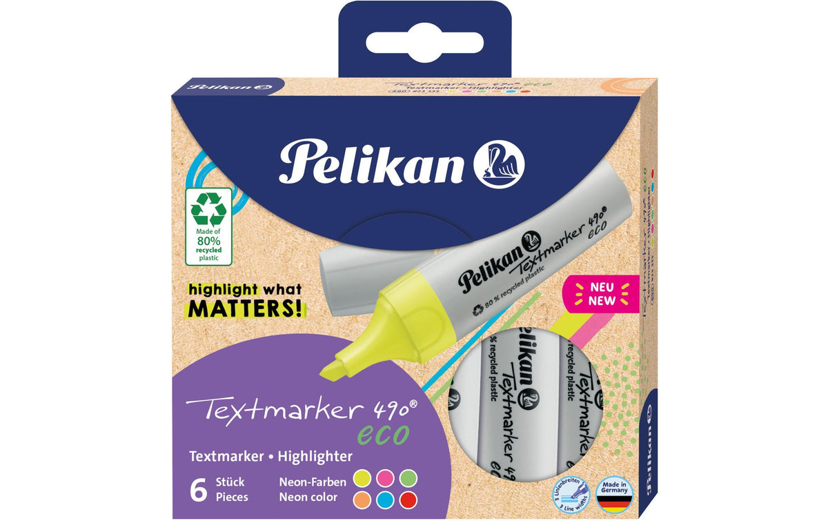 Pelikan Textmarker 490 eco Set