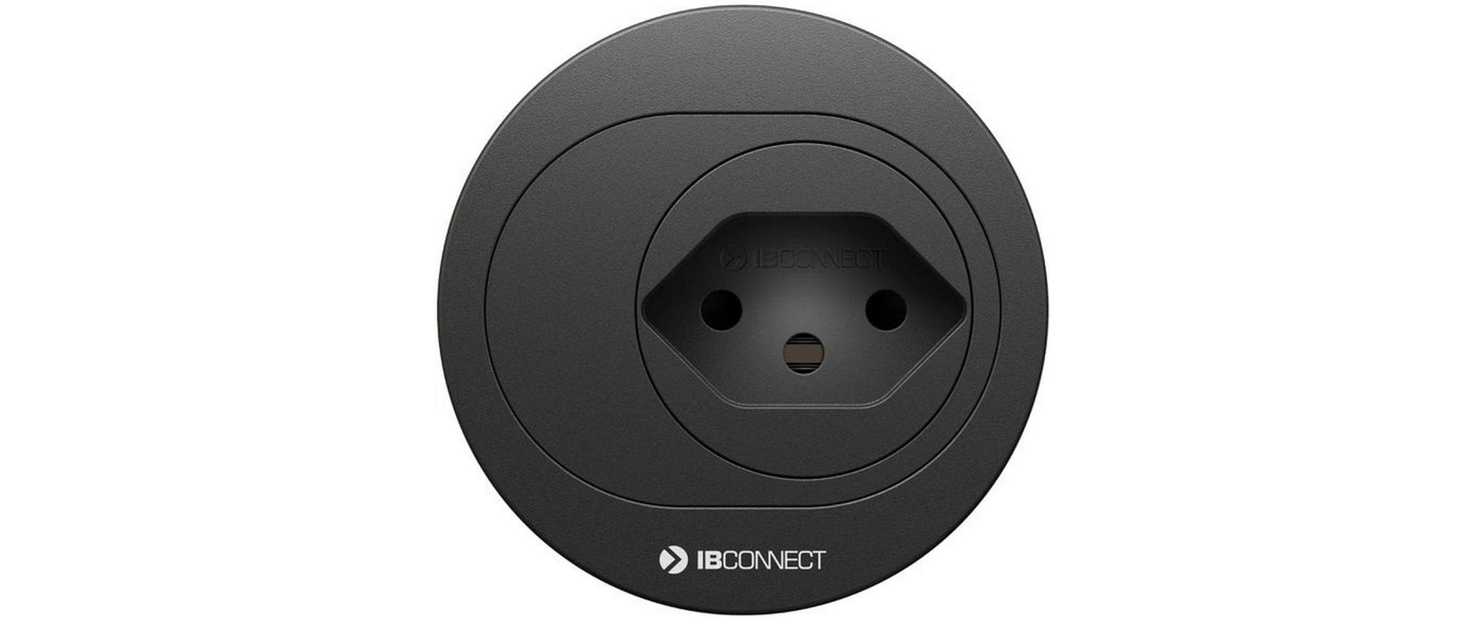 maxCONNECT ATOM Steckdoseneinheit schwarz