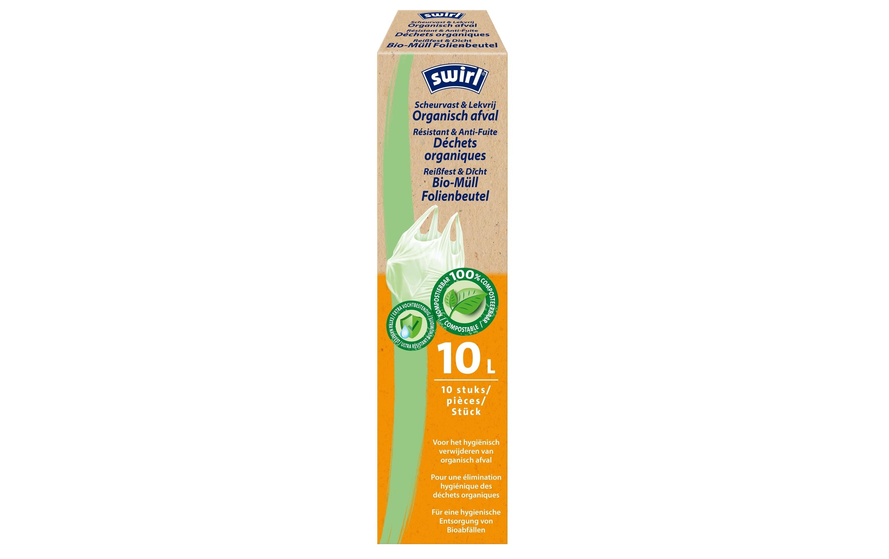 Swirl Bio-Müll Folienbeutel 10 L