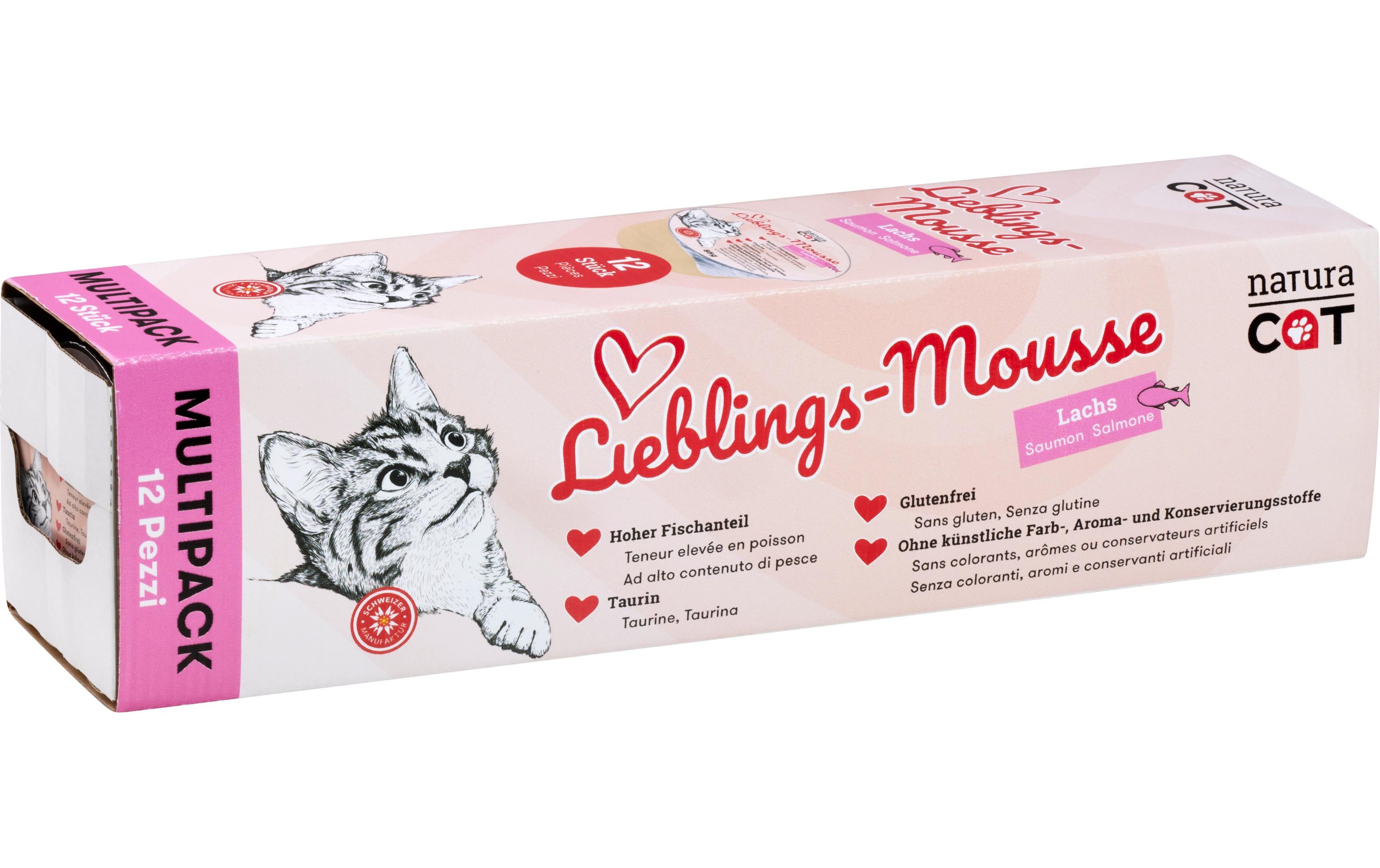 natura Cat Lieblings-Mousse Lachs