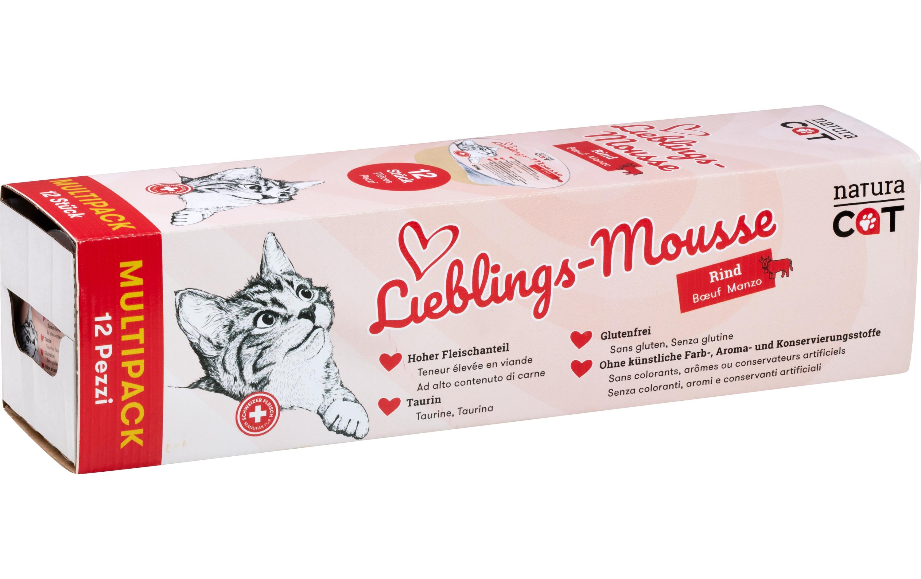natura Cat Lieblings-Mousse Rind