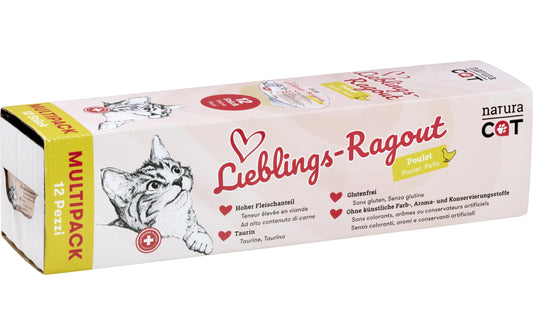 naturaCat, Nassfutter Lieblings-Ragout Poul