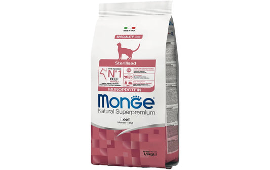 Monge Cat Sterilised Beef 1.5kg
