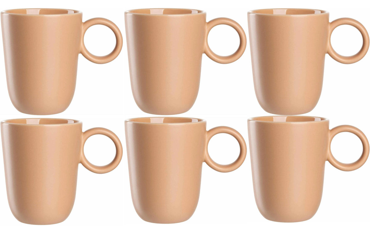 Leonardo Tasse Roma 400ml apricot
