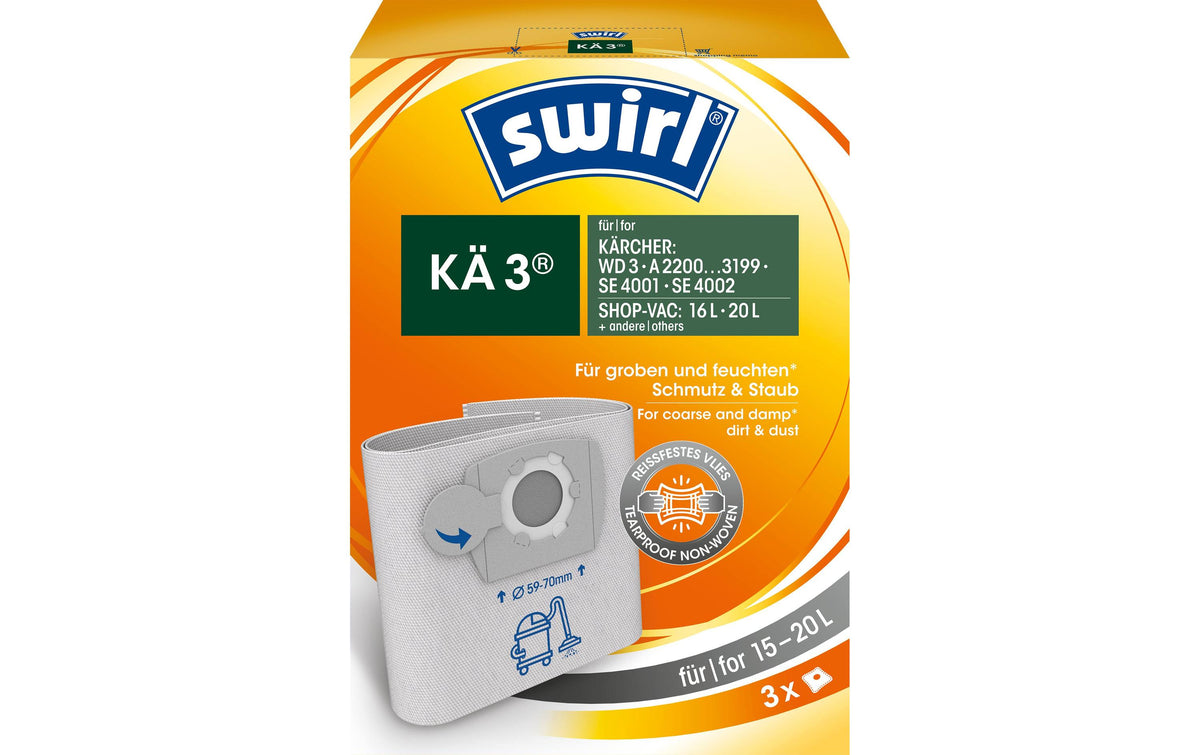 Swirl Staubfilterbeutel KÄ3 224074