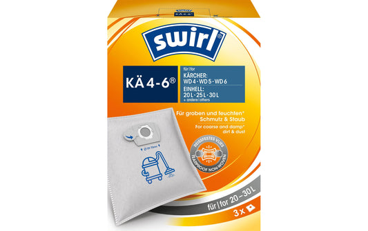 Swirl Staubfilterbeutel KÄ 4-6 224081