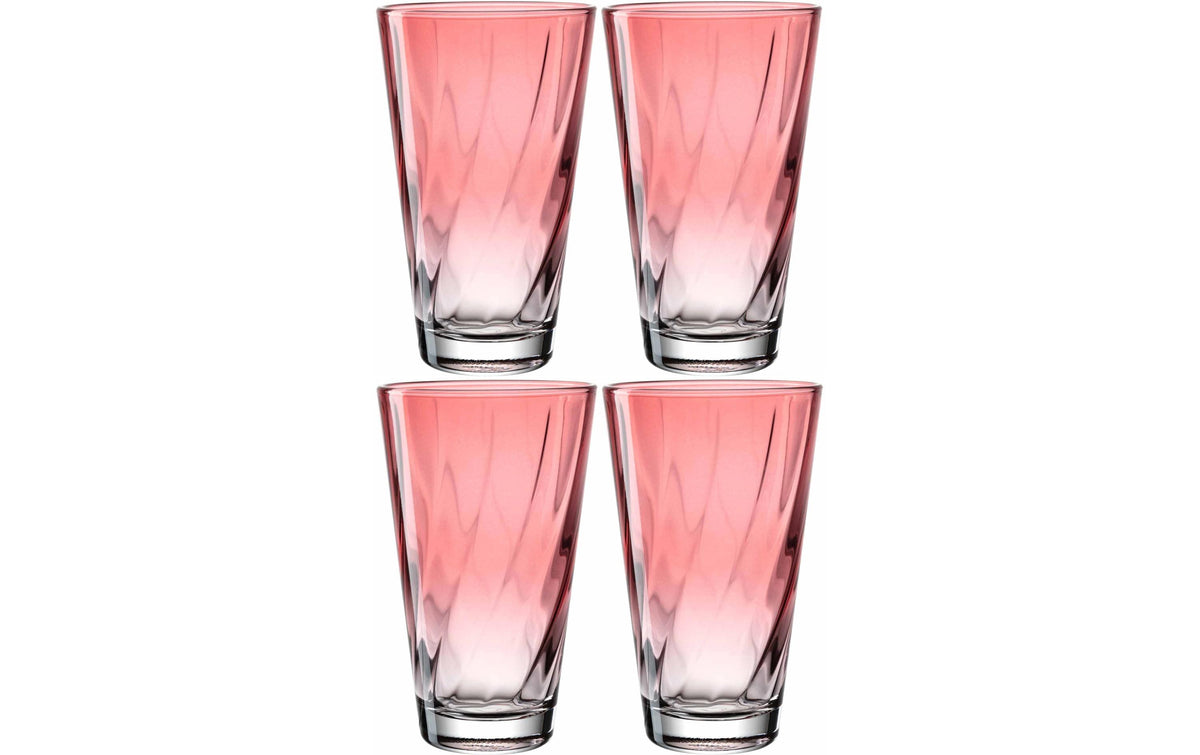 Leonardo, Trinkglas Twist 300 ml, 4 Stück,