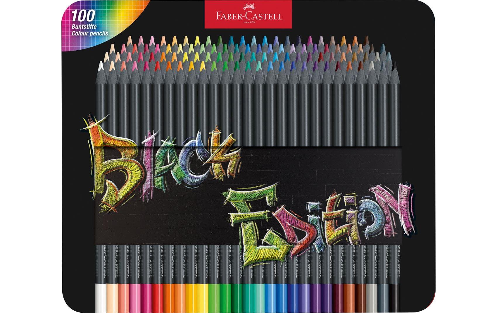 Faber-Castell, Farbstifte Black Edition 100