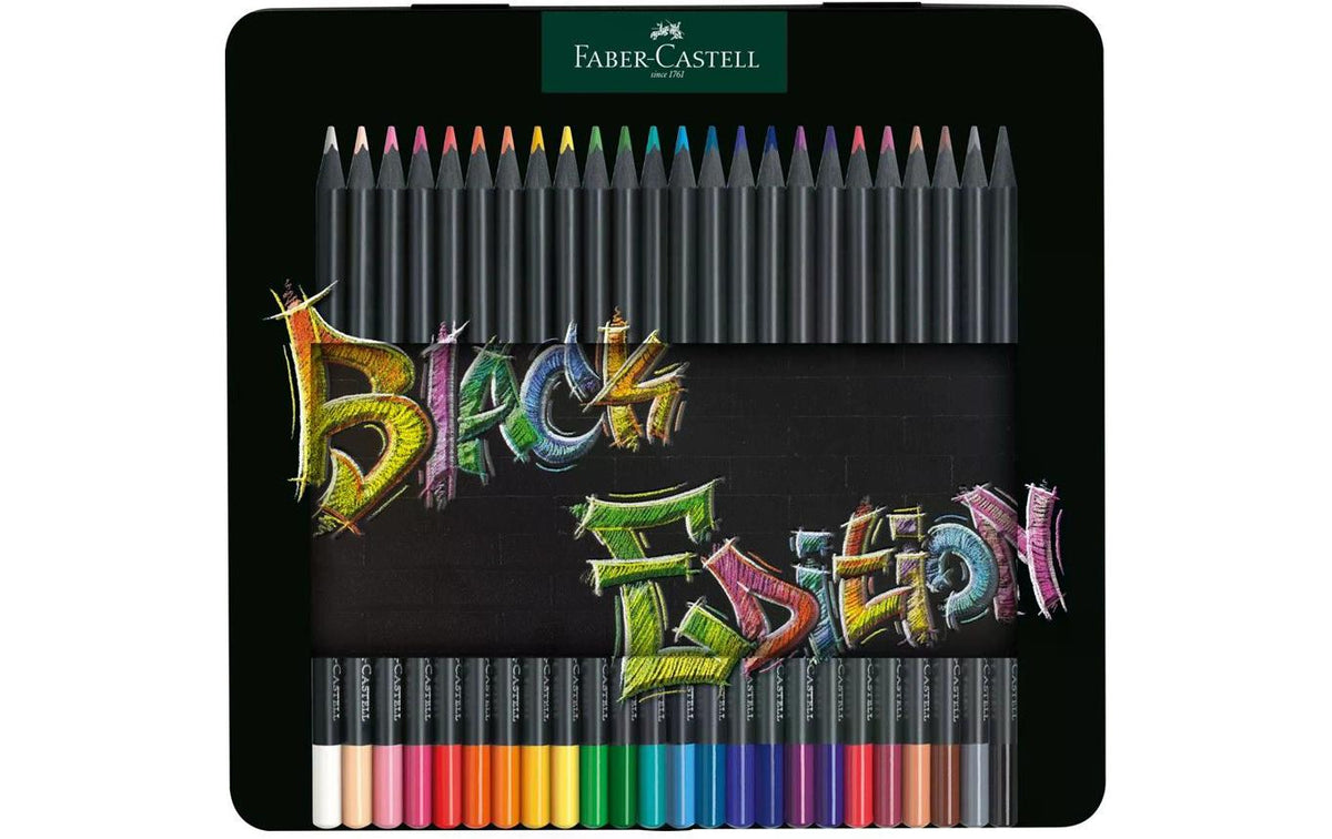 Faber-Castell, Farbstifte Black Edition 24
