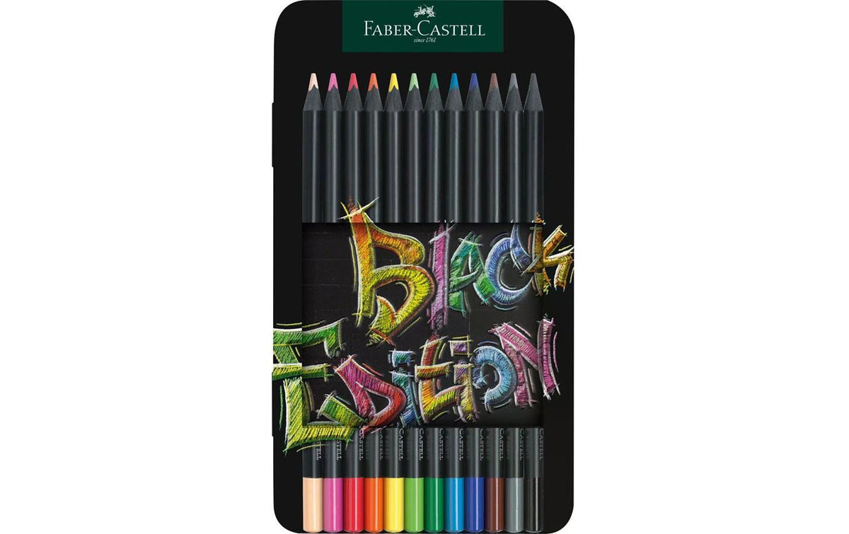 Faber-Castell, Farbstifte Black Edition 12
