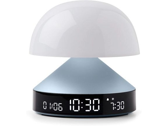 Lexon | Lichtwecker Mina Sunrise | LCD, Sonnenaufgangssimulation, Hellblau