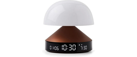 Lexon | Lichtwecker Mina Sunrise | LCD, Sonnenaufgangssimulation, Bronze