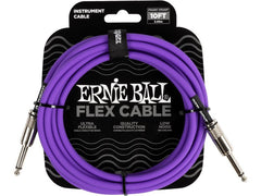 Ernie Ball | 6415 Kabel | Instrumentenkabel, 3.04 m, lila, Flex