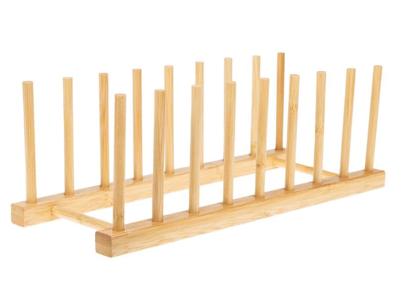 FURBER | Teller-, Deckelhalter | Bambus, 34x12x12cm