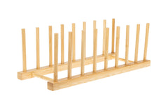 FURBER | Teller-, Deckelhalter | Bambus, 34x12x12cm