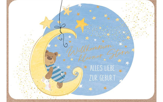 ABC, Glückwunschkarte Alles liebe zur Gebur