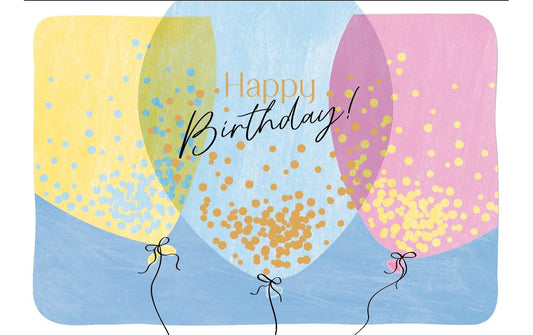ABC, Geburtstagskarte Happy Birthday B6