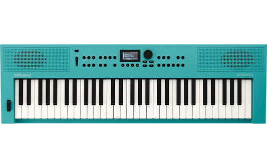 Roland | GO:KEYS 3 Turquoise | Music Creation Keyboard, 61-Tasten, türkis