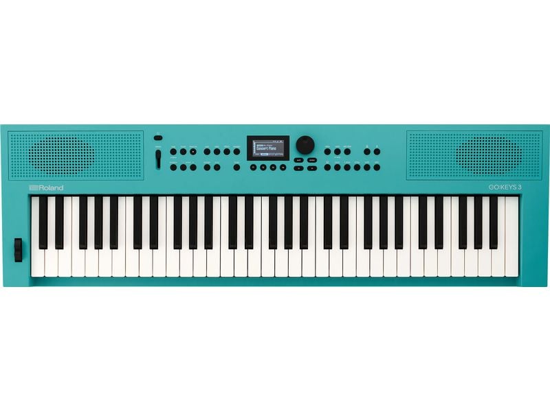 Roland | GO:KEYS 3 Turquoise | Music Creation Keyboard, 61-Tasten, türkis