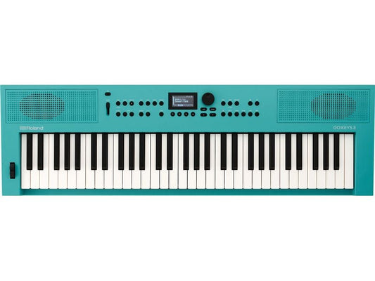 Roland | GO:KEYS 3 Turquoise | Music Creation Keyboard, 61-Tasten, türkis