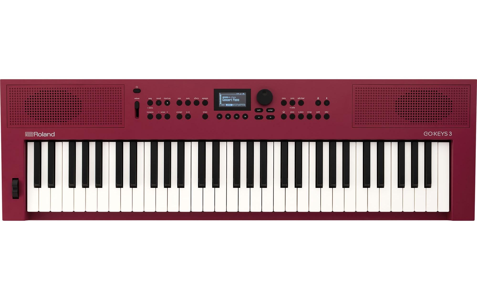 Roland GO:KEYS 3 Dark Red