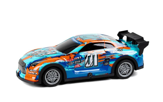 TEC-TOY, Auto Champion GT9 mit Licht, Blau/