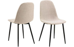 AC Design, Stuhl Celia 4 Stück, Beige