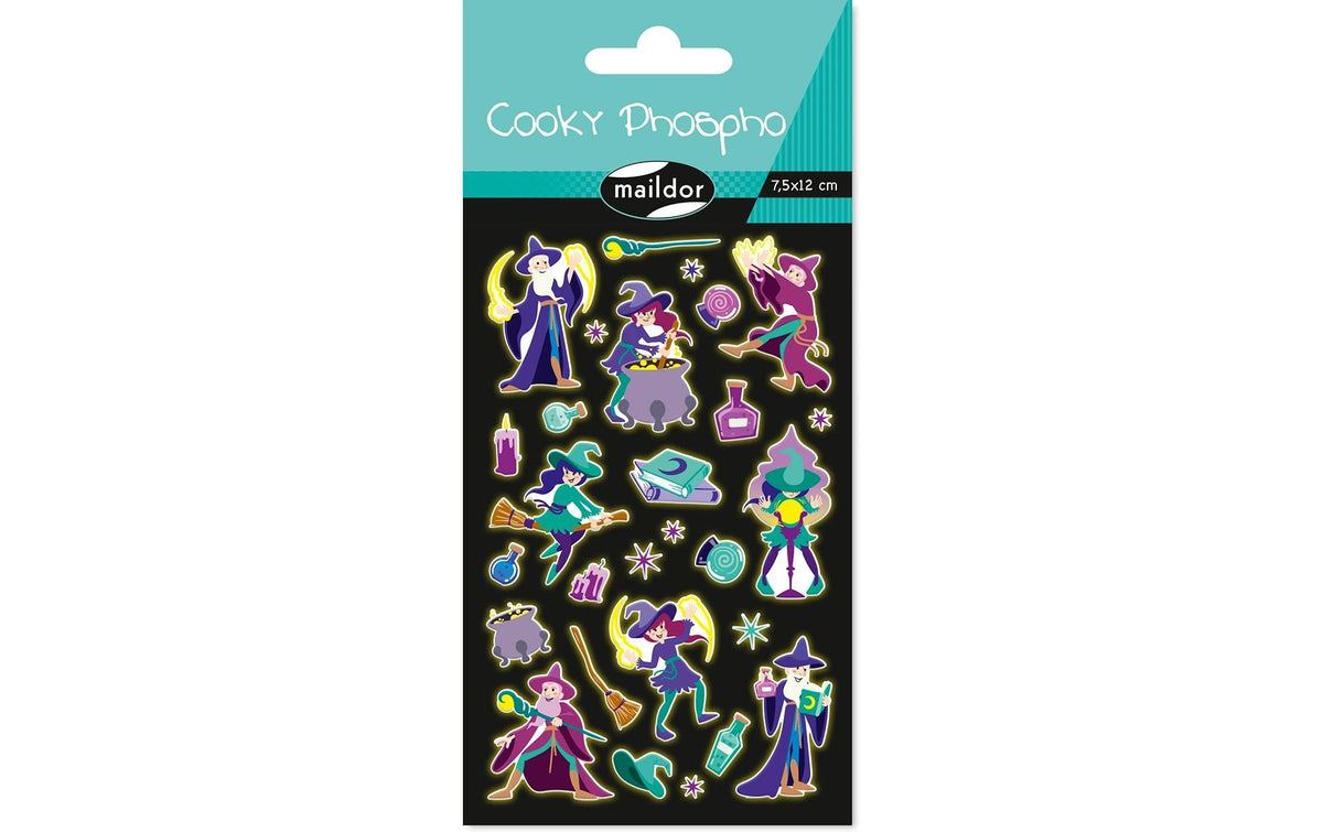 Clairefontaine Sticker Cooky Phospho Magie