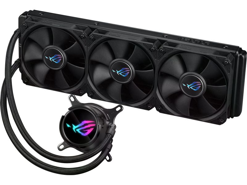 ASUS | ROG STRIX LC III 360 | Liquid CPU Cooler, LCD, 3x120mm