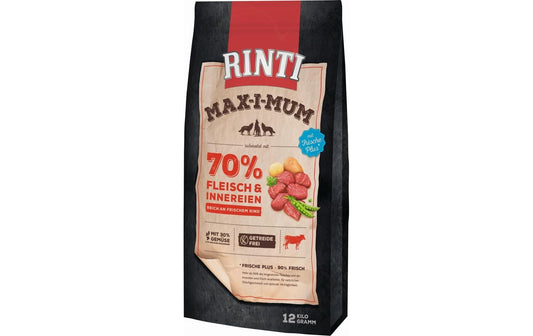 Rinti, Trockenfutter Max-i-mum Rind, 12 kg