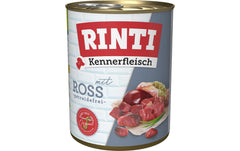Rinti, Nassfutter Kennerfleisch pur Dose Ro