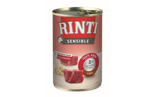 Rinti Sensible Dose Rind + Reis 400g