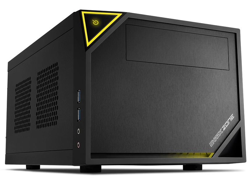 Sharkoon | SHARK ZONE C10 | Mini-ITX, 2x U2, 2x U3, 1x 120