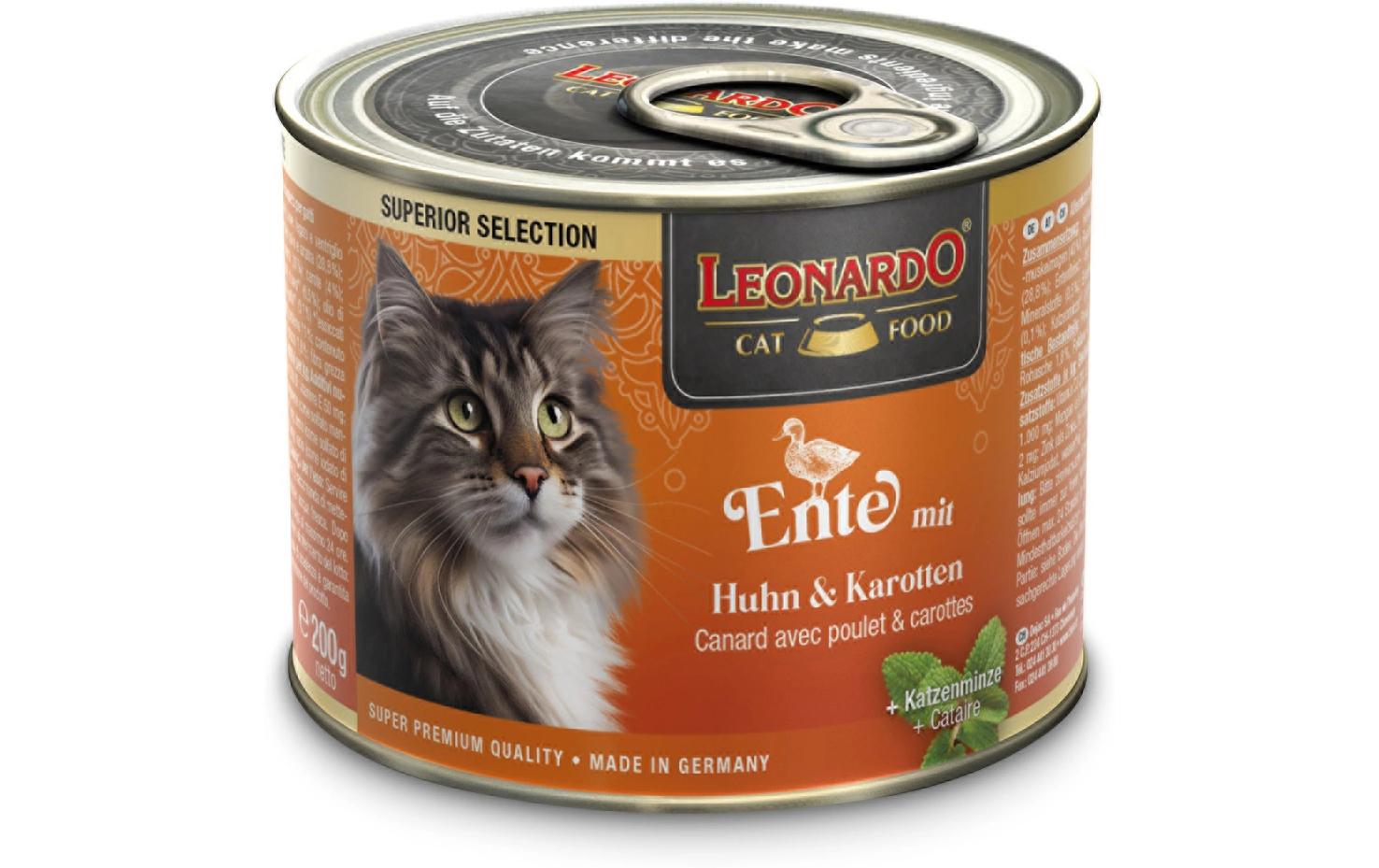 Leonardo Cat Food, Nassfutter Superior Sele