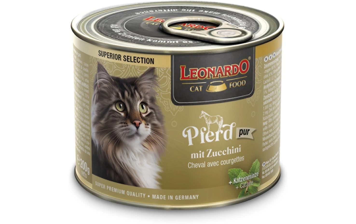 Leonardo Cat Food, Nassfutter Superior Sele