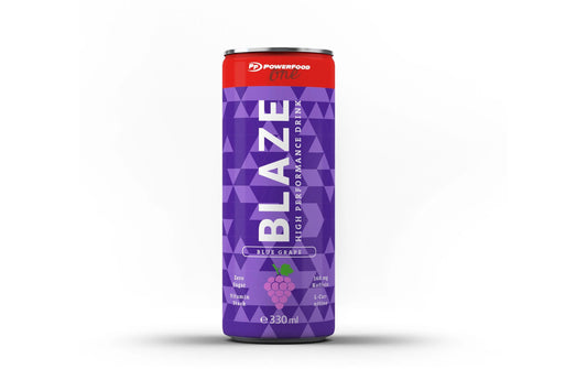 PowerFood | One Blaze | 24x330ml, Blue Grape
