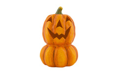 Chalet Windlicht Kürbis Halloween