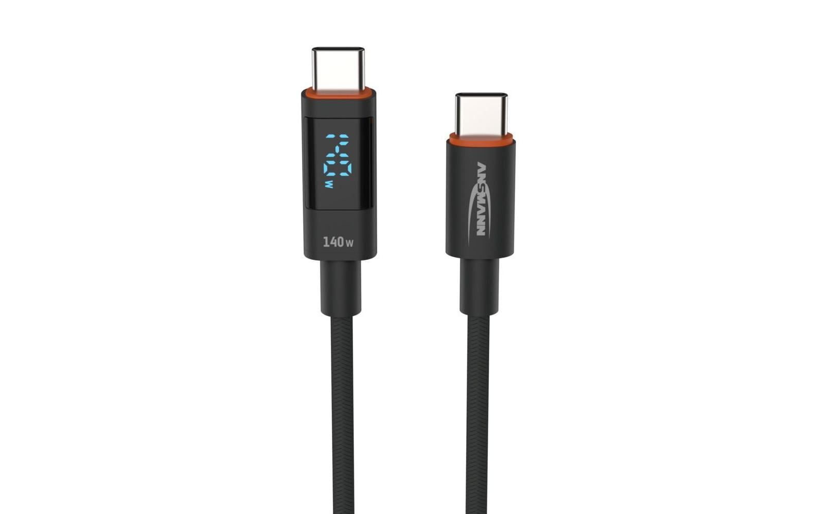 Ansmann, USB-Ladekabel Typ-C auf USB Typ-C