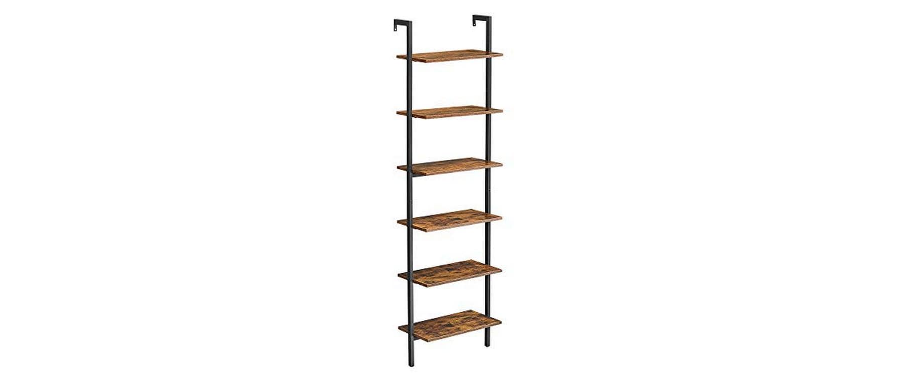 Vasagle Regal für an die Wand, 6 Ablagen