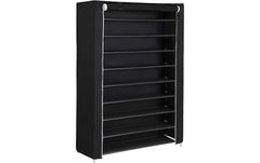 Songmics Schuhschrank mit Rolltür,Schwarz