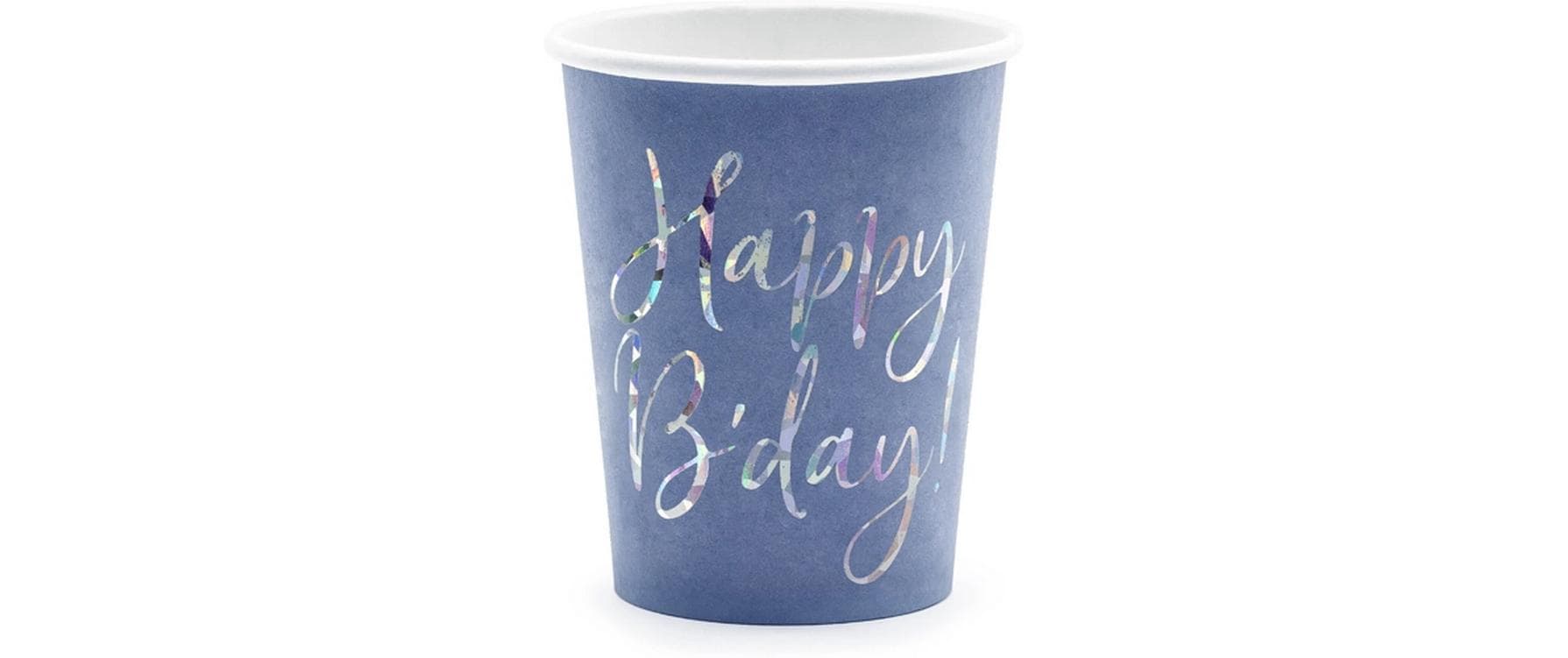 Partydeco, Einwegbecher Happy Birthday 220