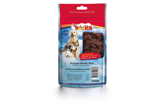 SwissDog Knusper-Würfel, Rind 140g